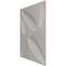 Ekena Millwork 19 5/8in. W x 19 5/8in. H Petal EnduraWall Decorative 3D Wall Panel Covers 2.67 Sq. Ft. WP20X20PLGHC - alternate 5